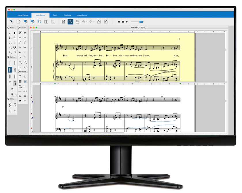 will musitek smartscore x2 pro read percussion parts