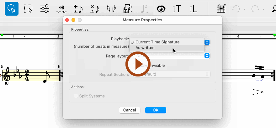 Start animation ➧