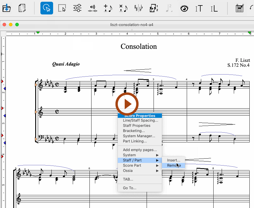 Start animation ➧